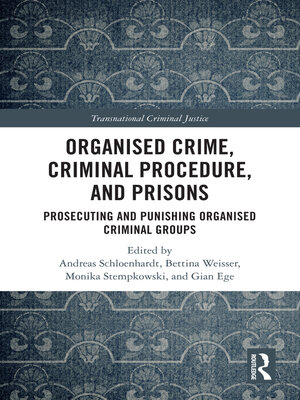 cover image of Organised Crime, Criminal Procedure, and Prisons